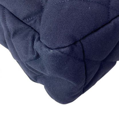 Chanel Shoulder Bag Chanel 19 Maxi Navy Chain 2-Way Cotton — view 8