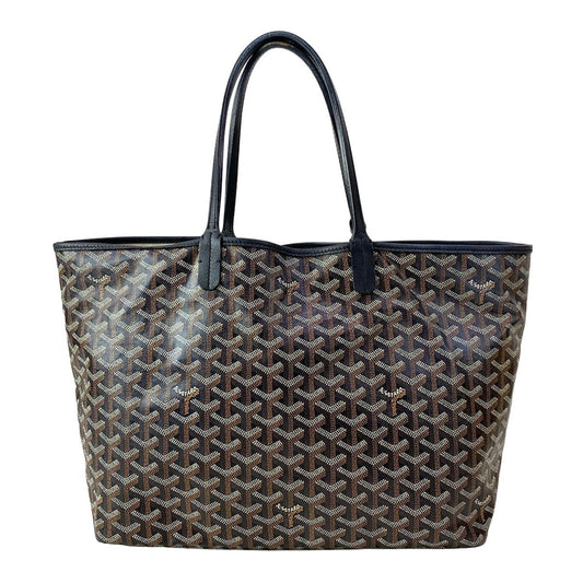Goyard Tote Bag Saint Louis PM Black Leather