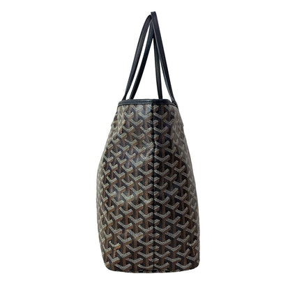 Goyard Tote Bag Saint Louis PM Black Leather — view 2