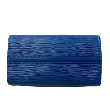 Louis Vuitton Handbag Epi Speedy 25 Toledo Blue Leather — view 5