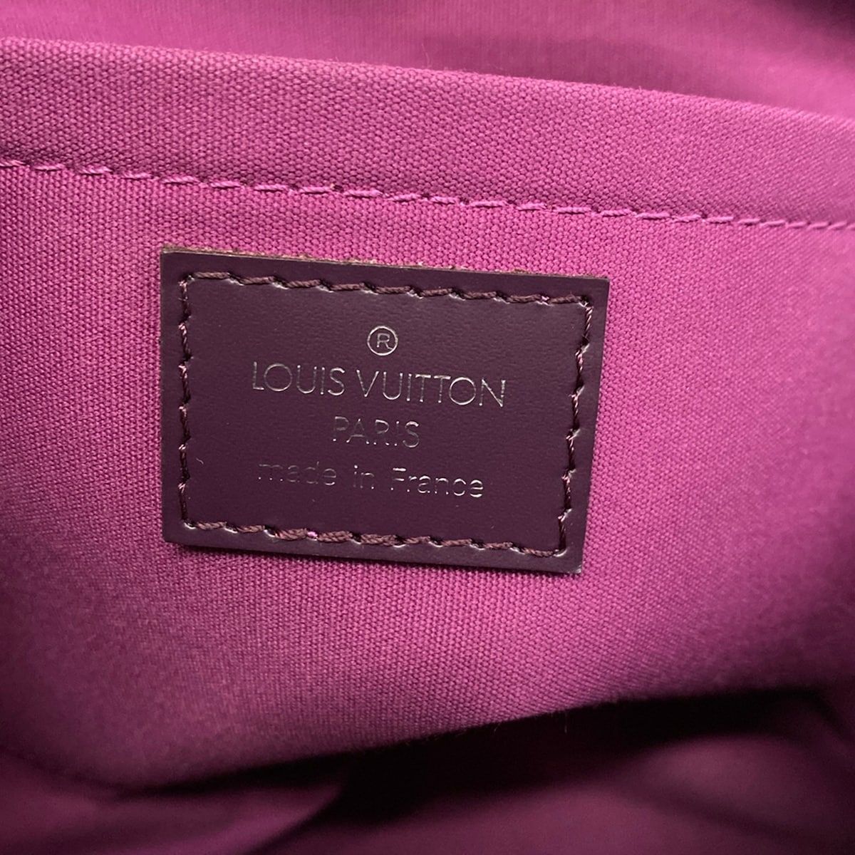 Louis Vuitton Handbag Epi Bowling Montaigne PM Cassis Leather — view 8