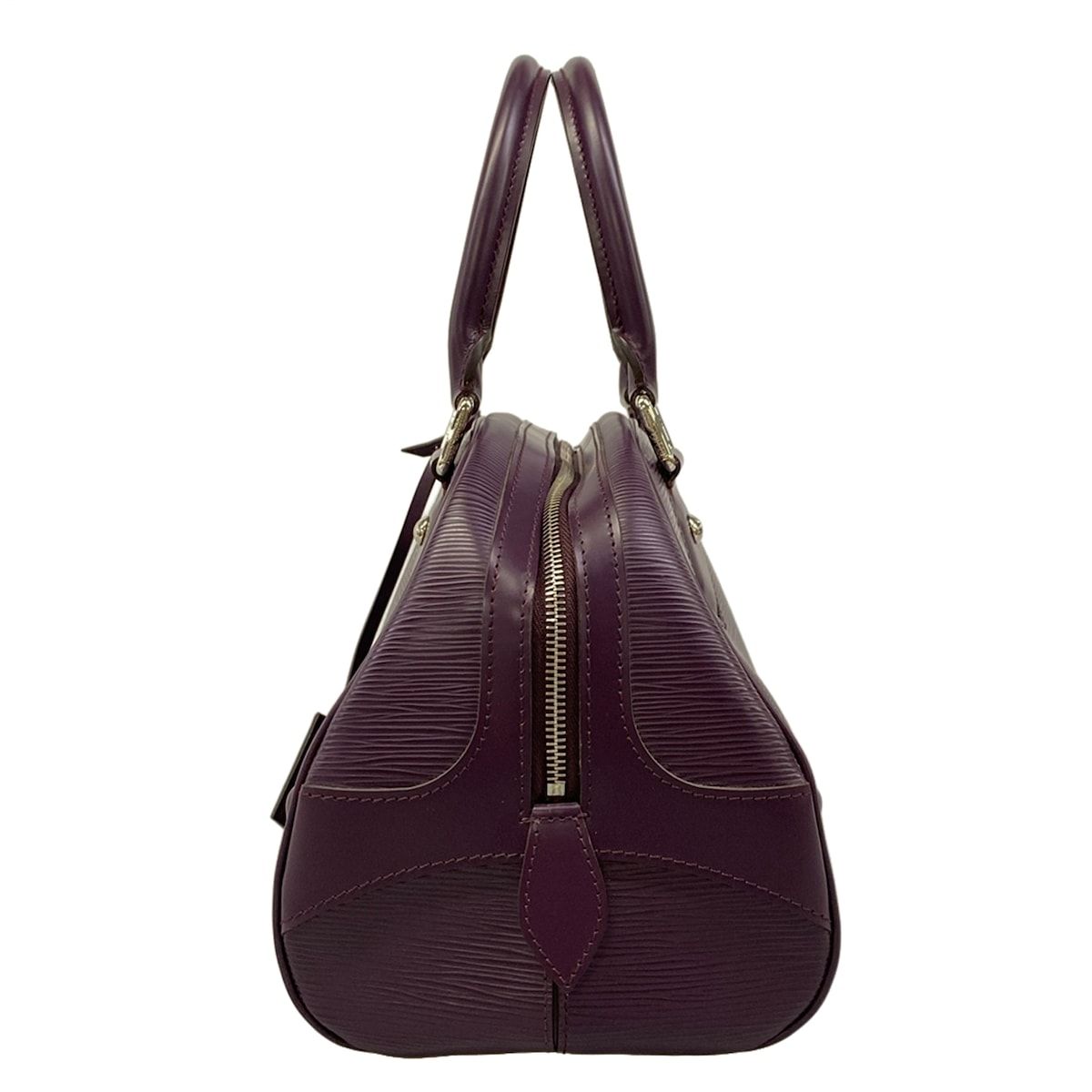 Louis Vuitton Handbag Epi Bowling Montaigne PM Cassis Leather — view 4