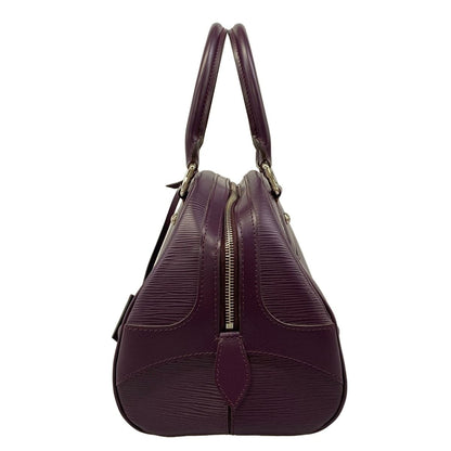 Louis Vuitton Handbag Epi Bowling Montaigne PM Cassis Leather — view 4