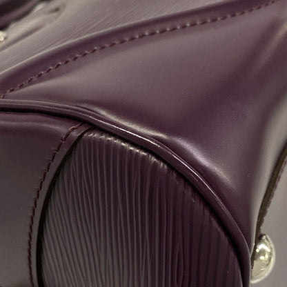 Louis Vuitton Handbag Epi Bowling Montaigne PM Cassis Leather — view 6