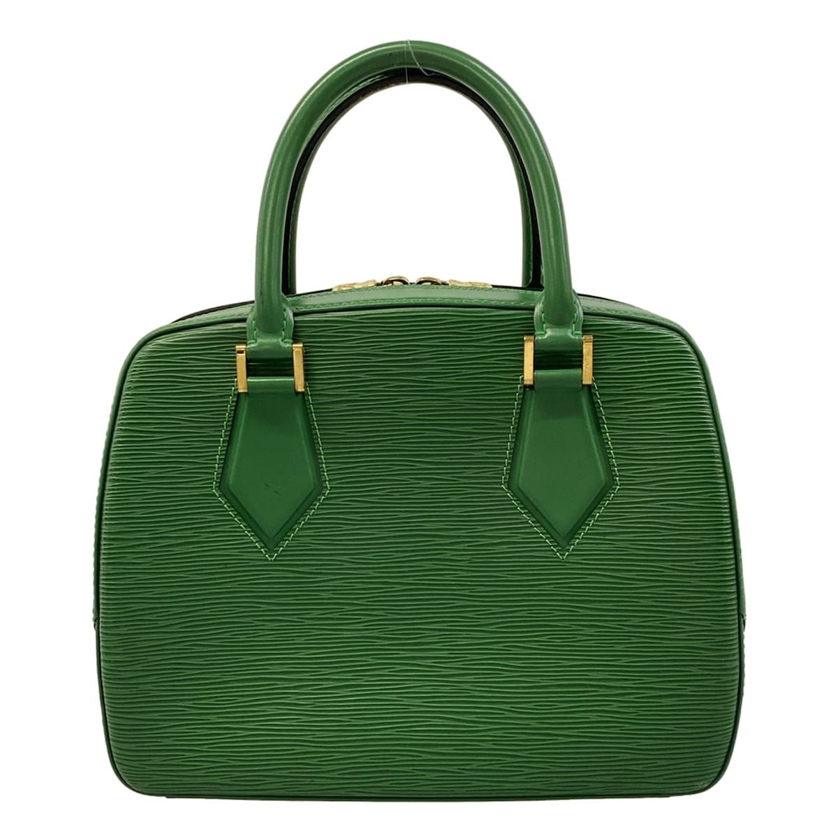Louis Vuitton Handbag Epi Blanc Borneo Green Leather — view 3