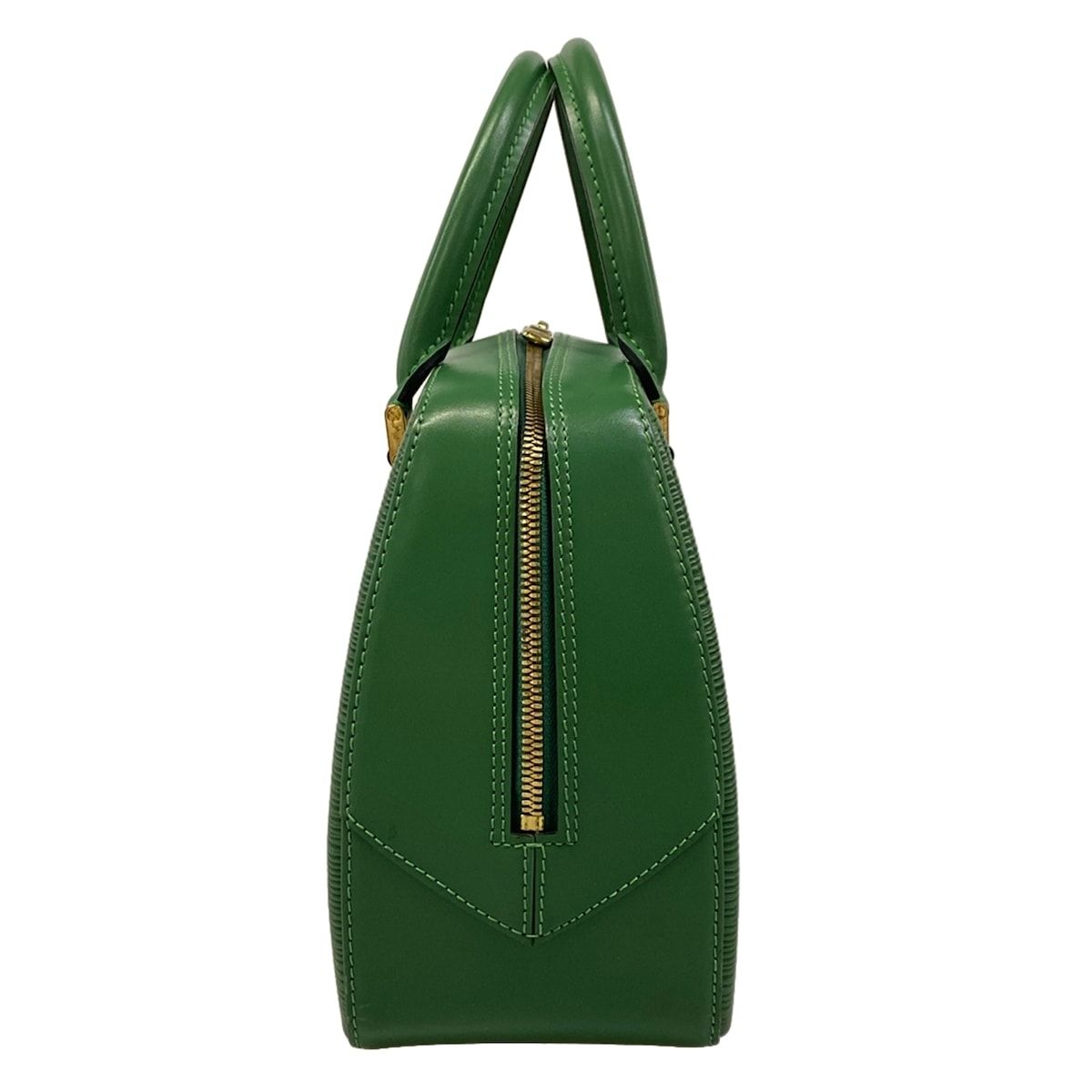 Louis Vuitton Handbag Epi Blanc Borneo Green Leather — view 4