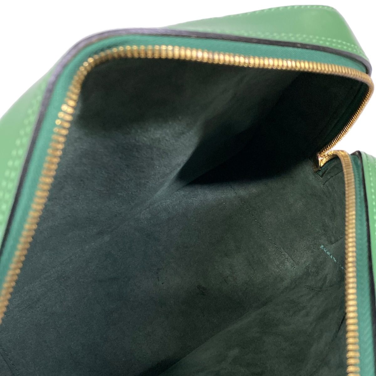 Louis Vuitton Handbag Epi Blanc Borneo Green Leather — view 7