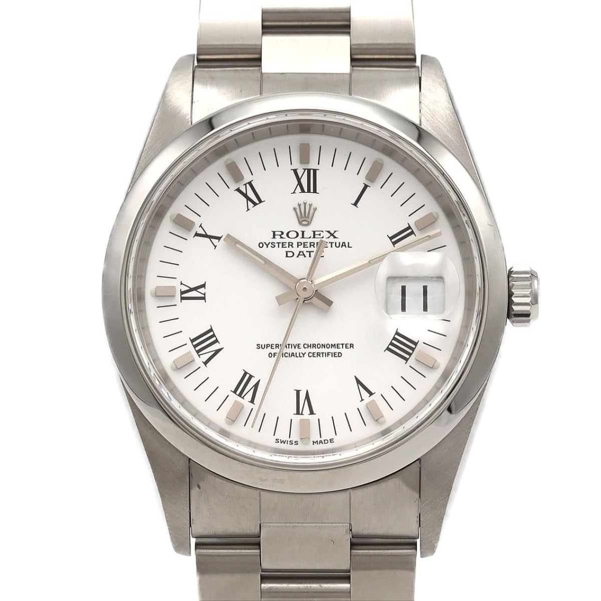 Rolex Oyster Perpetual Date SS Automatic