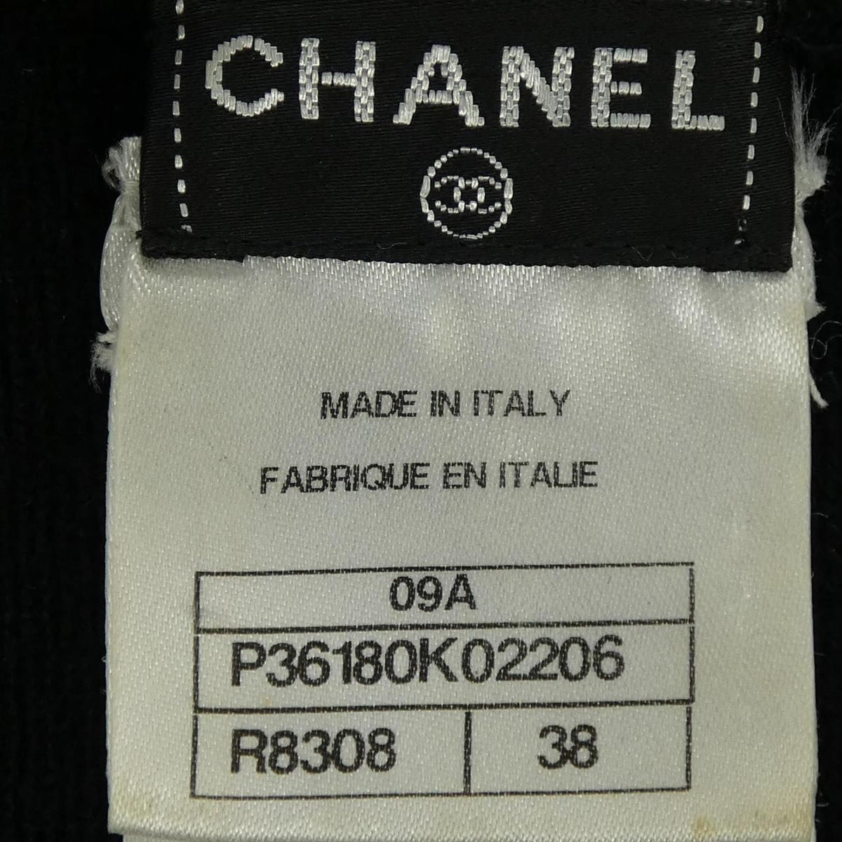Chanel 09A Knit Sweater Black — view 4