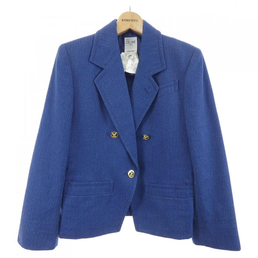 Celine Vintage Jacket Blue