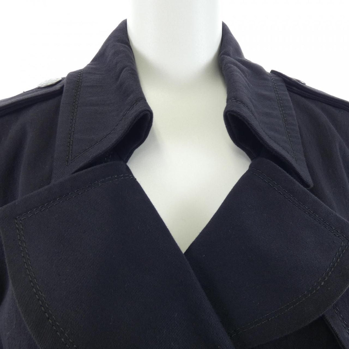 Chanel 13P Trench Coat Black — view 5
