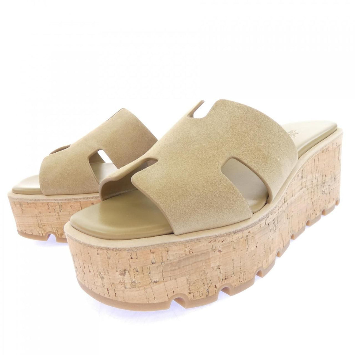 Hermes Eze H-cut Detail Sandals — view 3