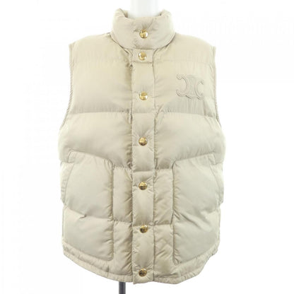 Celine Triomphe Vest Beige