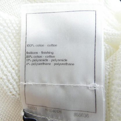 Chanel Knit Sweater White — view 3
