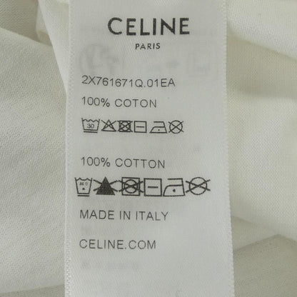Celine Print Cropped T-Shirt — view 3