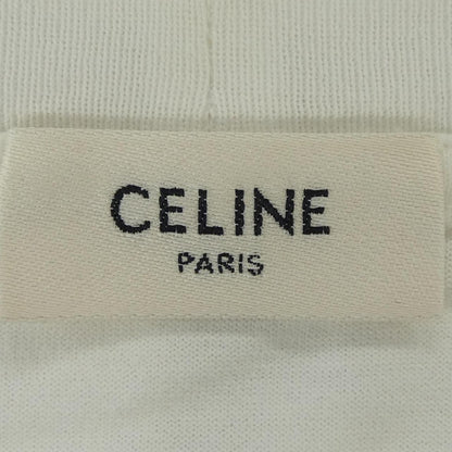 Celine Print Cropped T-Shirt — view 4