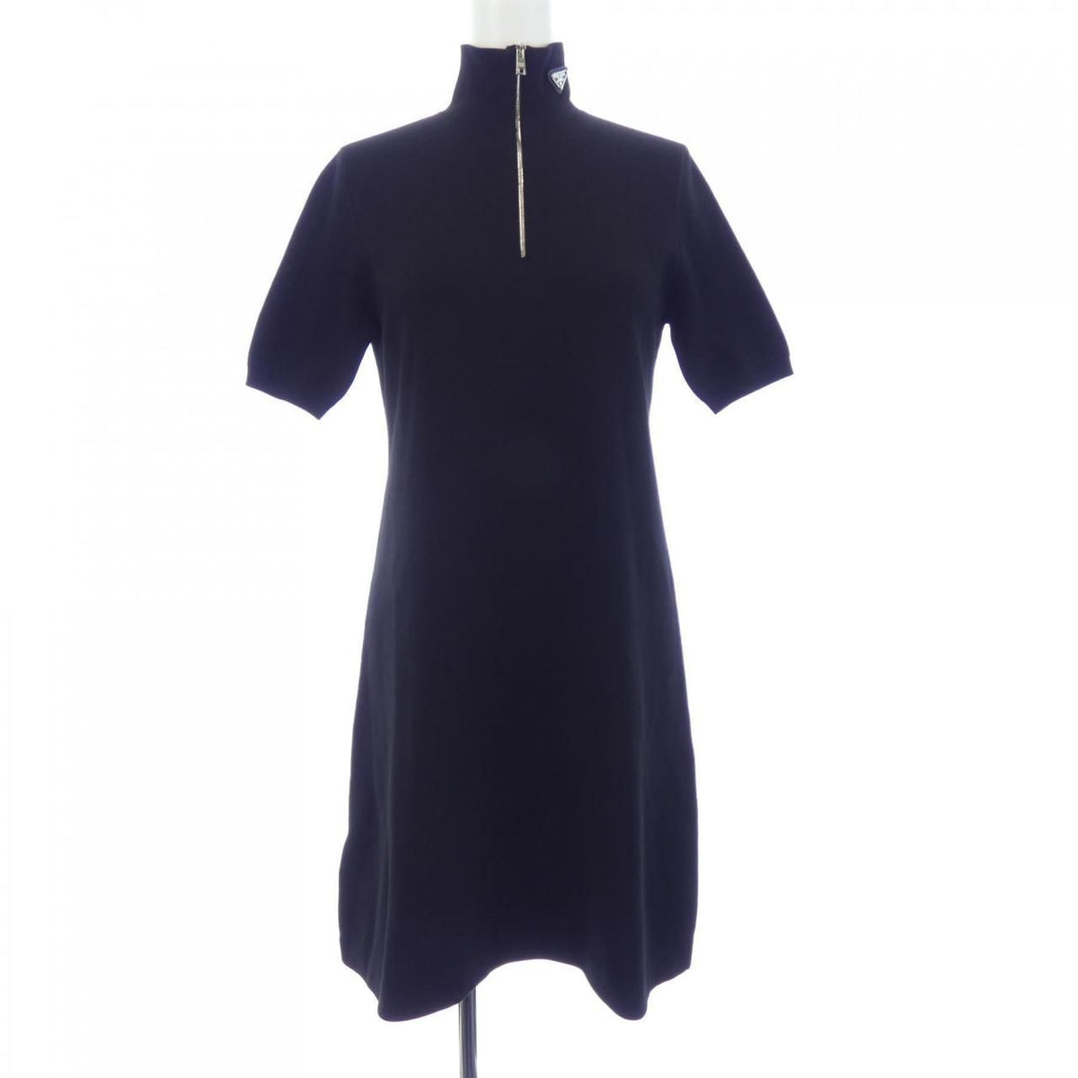 Prada Triangle Logo Dress