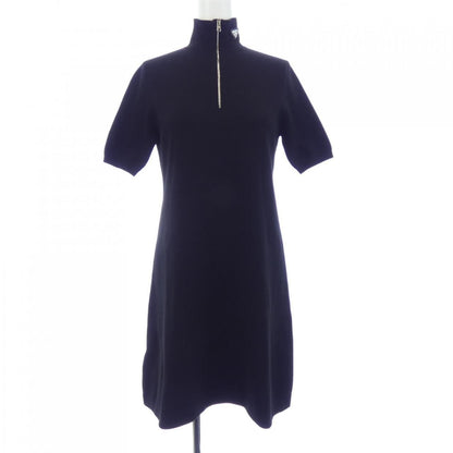 Prada Triangle Logo Dress