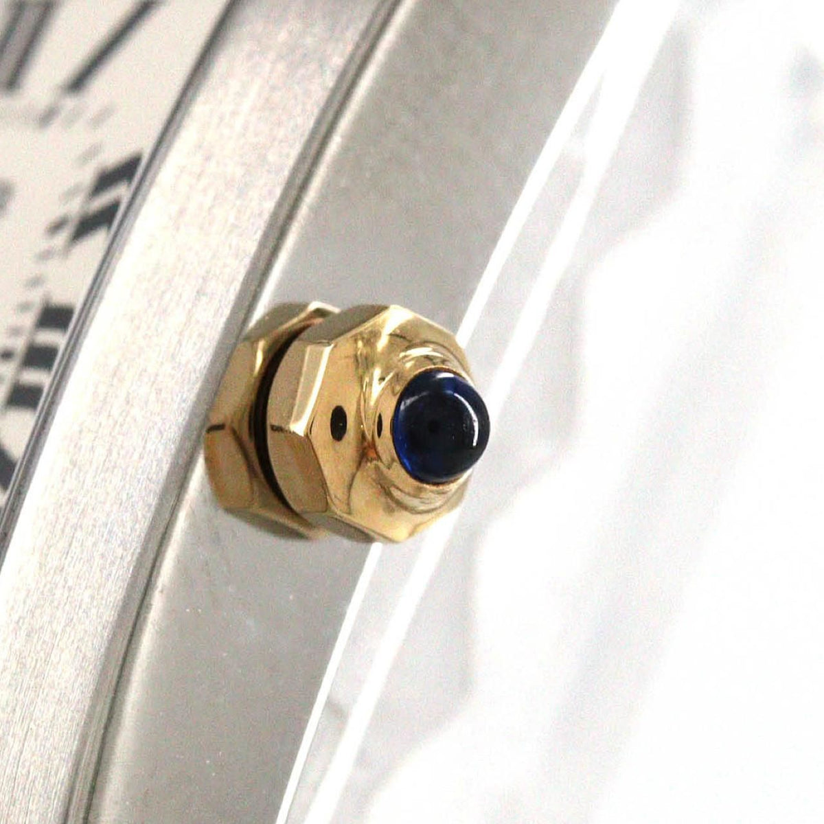 Cartier Tank Francaise SM Stainless Steel Yellow Gold Quartz Watch — view 4