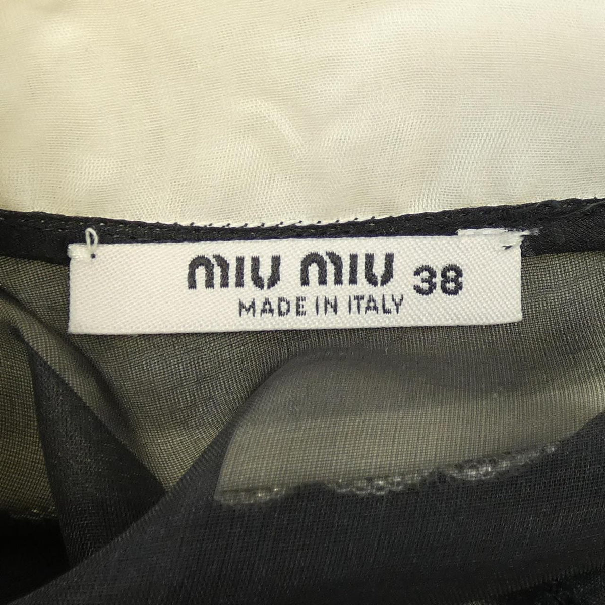 Miu Miu Dress Black — view 4