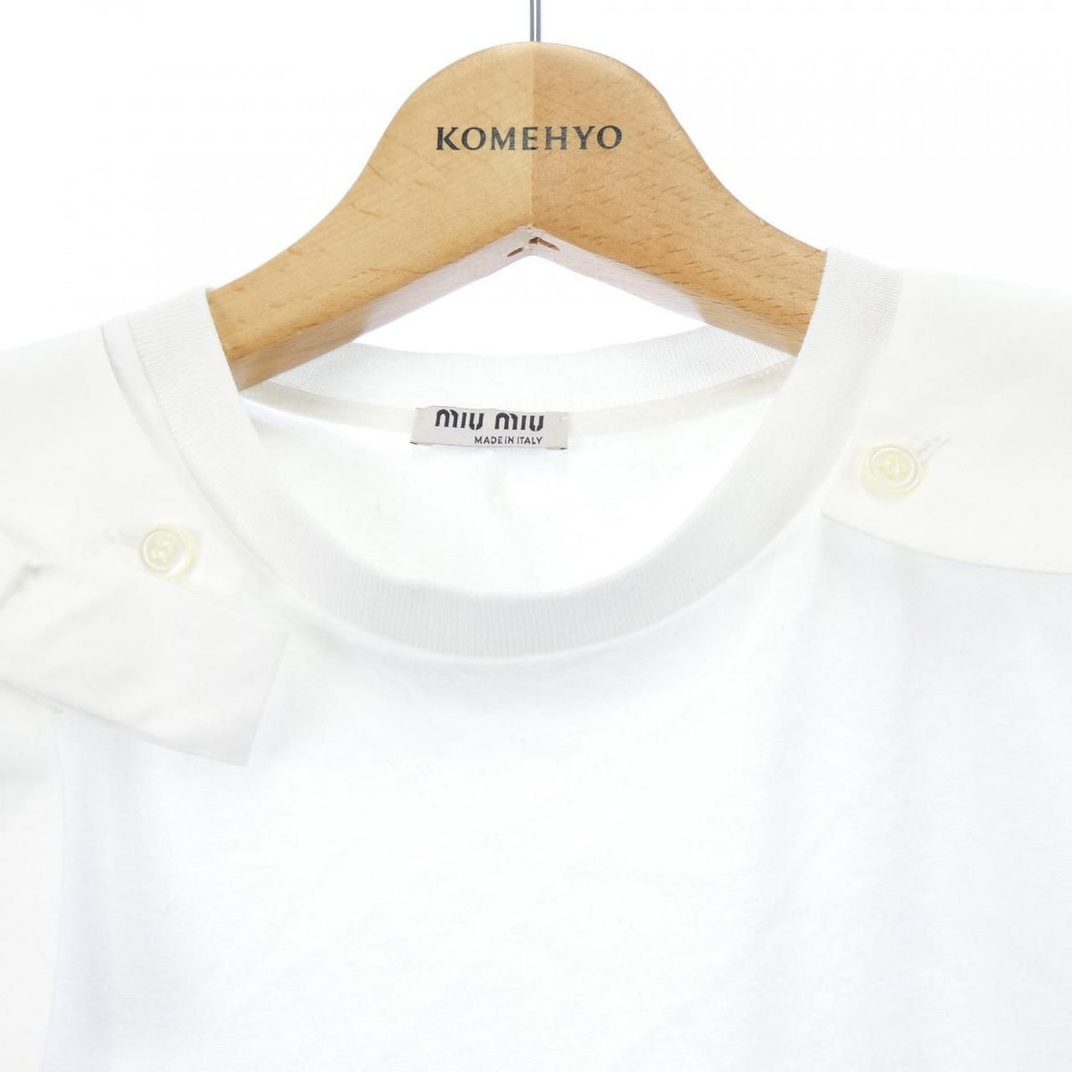 Miu Miu T-Shirt White — view 5