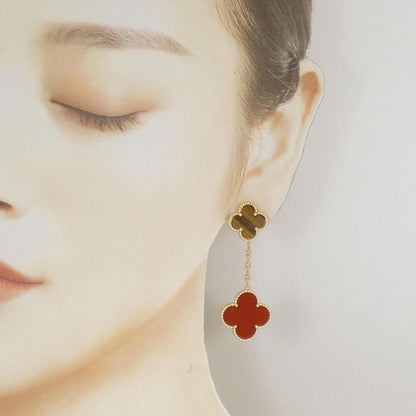 Van Cleef & Arpels Magic Alhambra 2 Motif Earrings — view 4