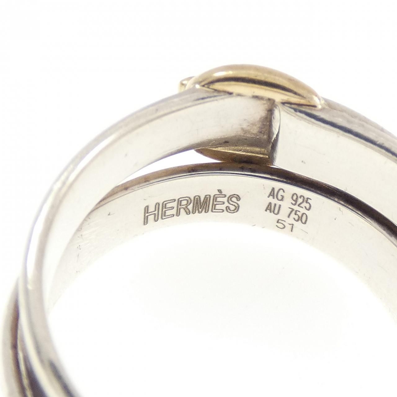 Hermes Vintage Double Tour Ring — view 4