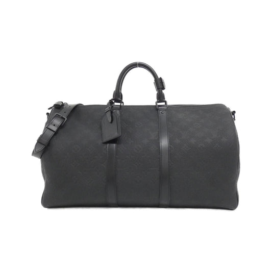 Louis Vuitton Taurillon Monogram Keepall Bandouliere 50 Boston Bag