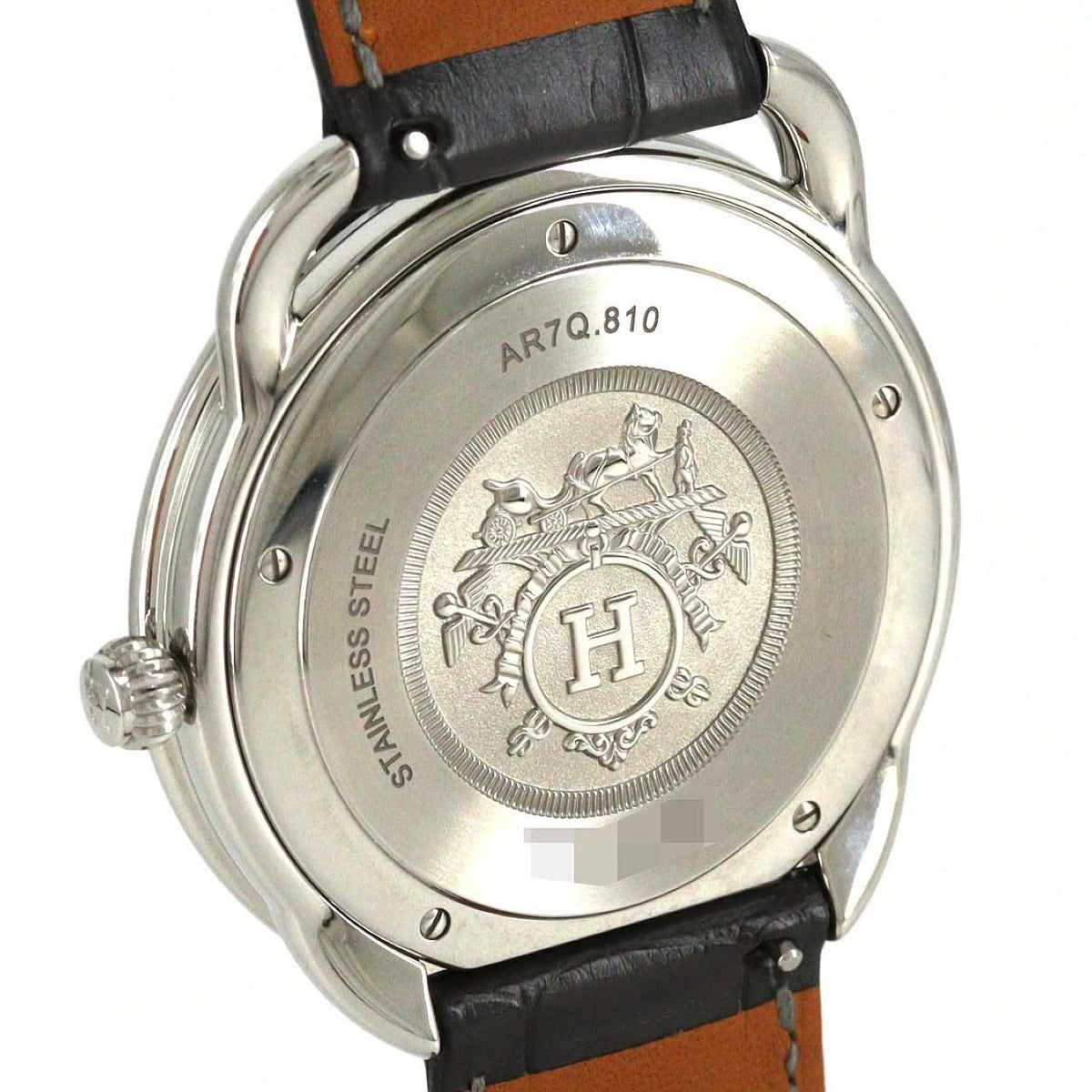 Hermes Arceau SS Quartz Watch — view 5