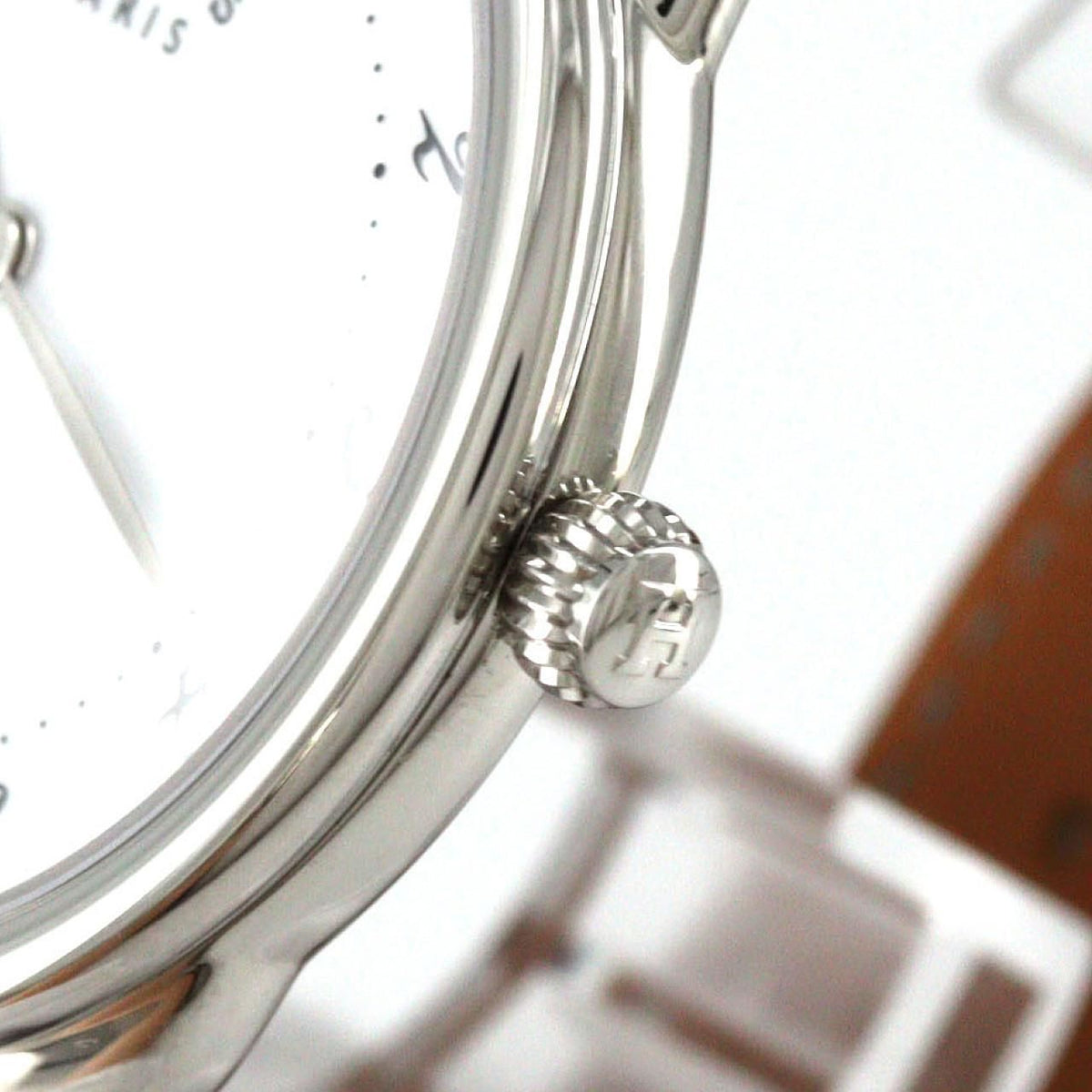 Hermes Arceau SS Quartz Watch — view 3