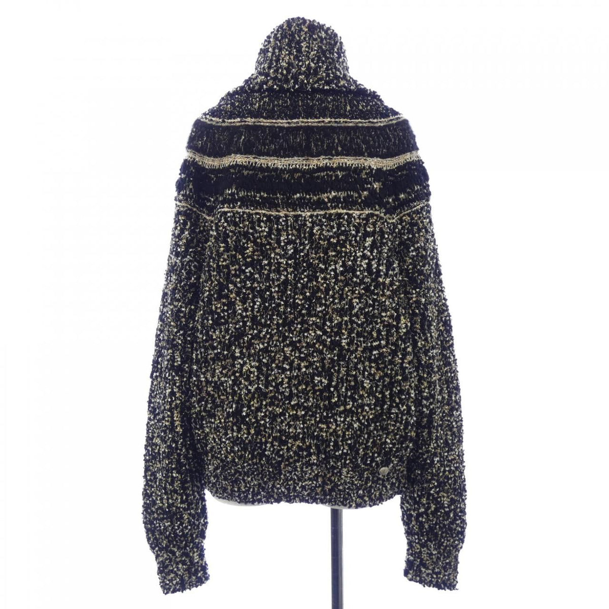 Chanel 19A Knit Sweater Black — view 2