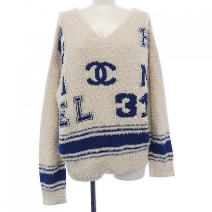 Chanel Knit Sweater Beige