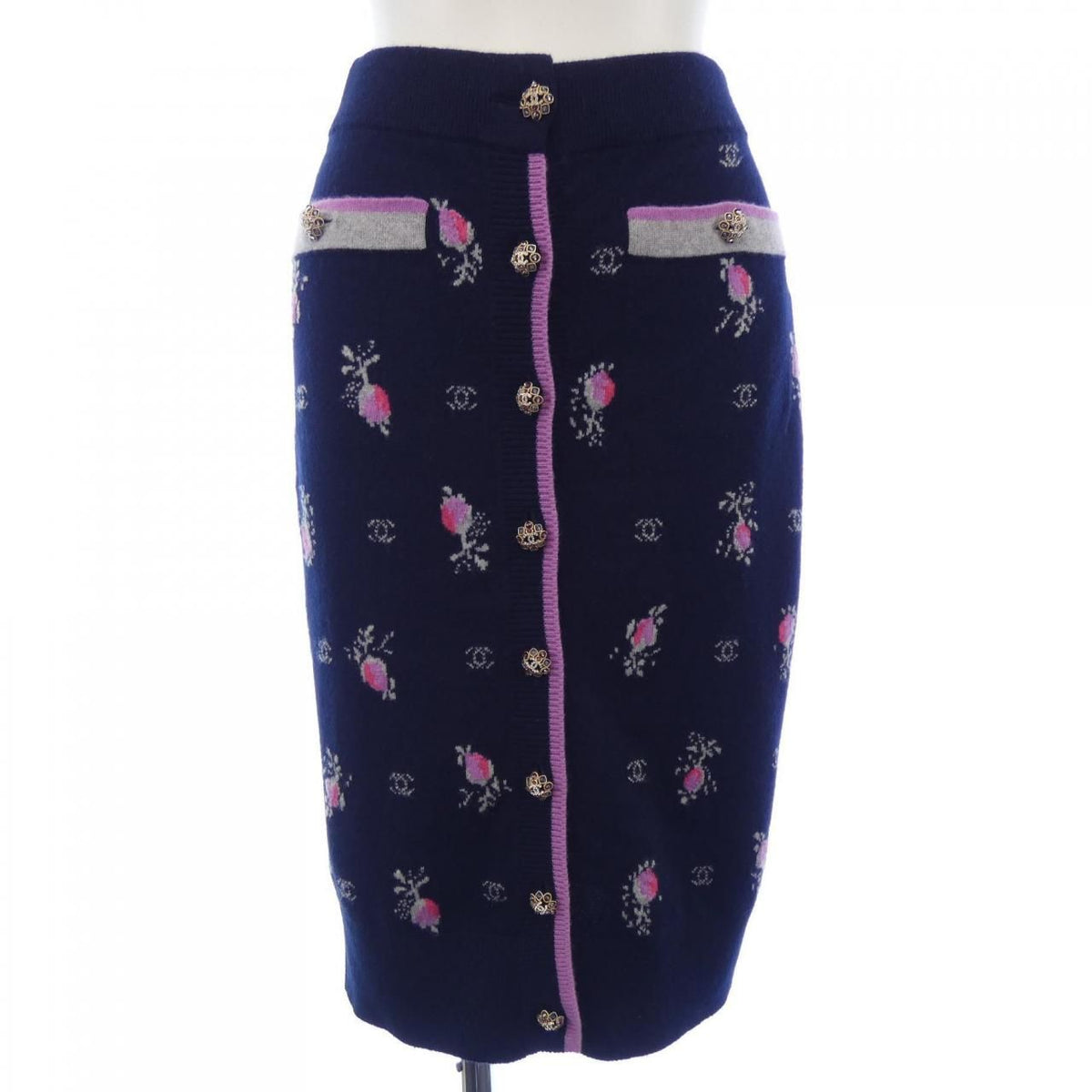Chanel 22k Skirt Navy