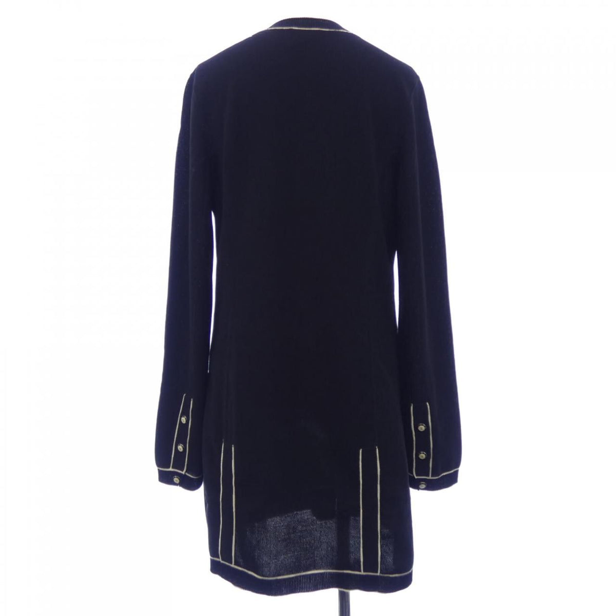 Chanel Long Cardigan Black — view 2