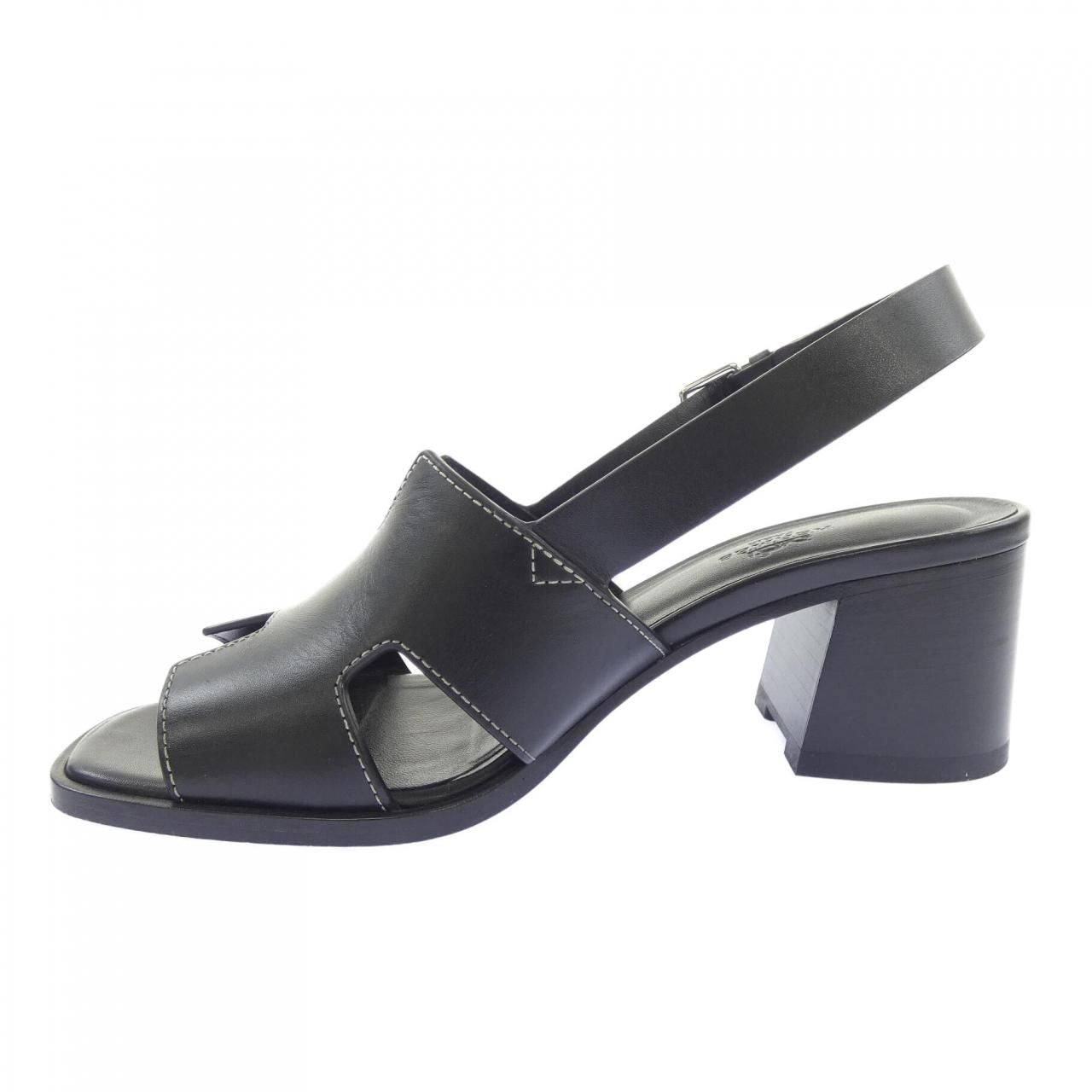 Hermes Elbe H-cut Detail Sandals — view 2