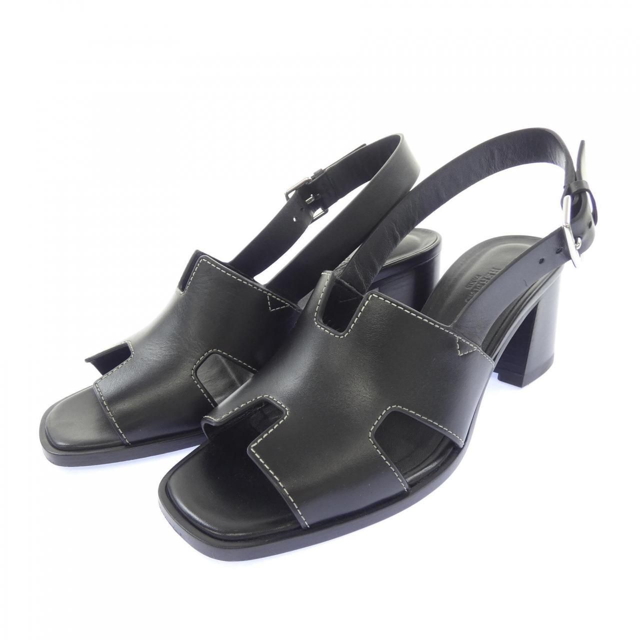 Hermes Elbe H-cut Detail Sandals — view 3