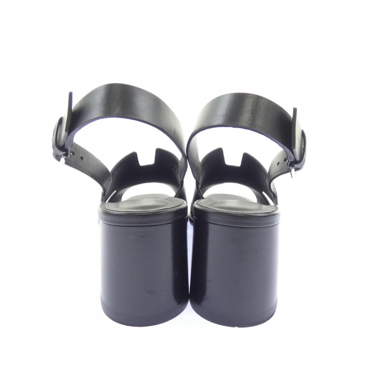 Hermes Elbe H-cut Detail Sandals — view 5