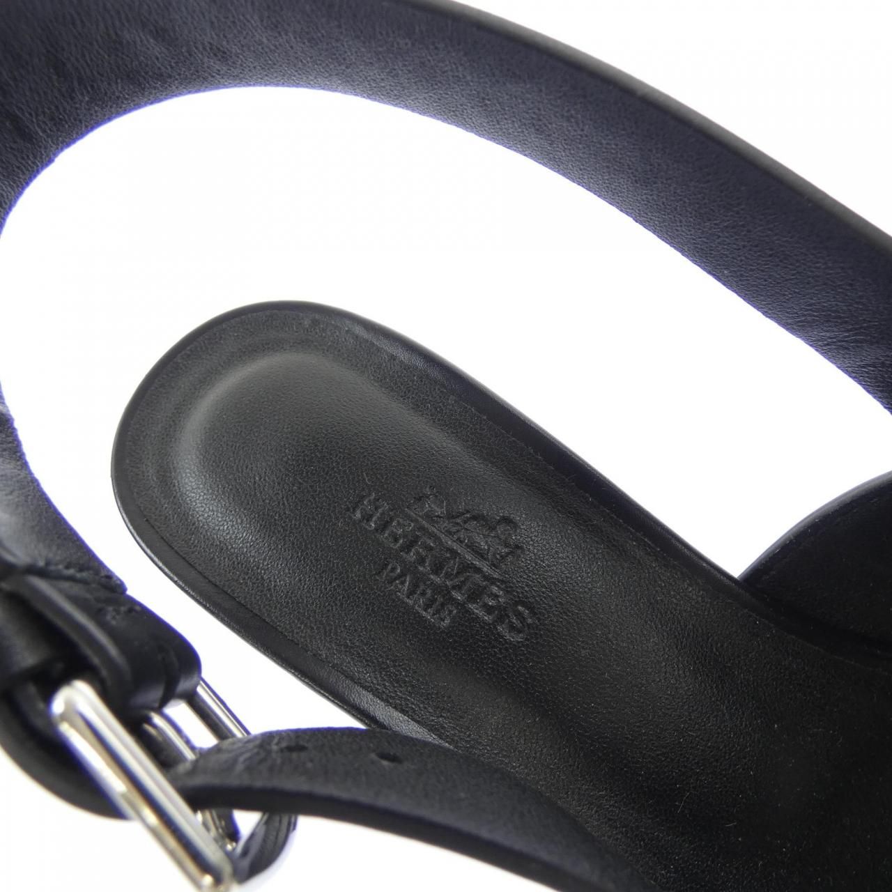 Hermes Elbe H-cut Detail Sandals — view 6