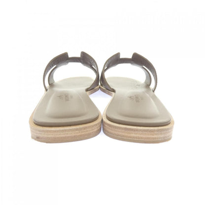 Hermes Oran Sandals Brown — view 5