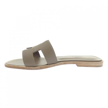 Hermes Oran Sandals Brown — view 2