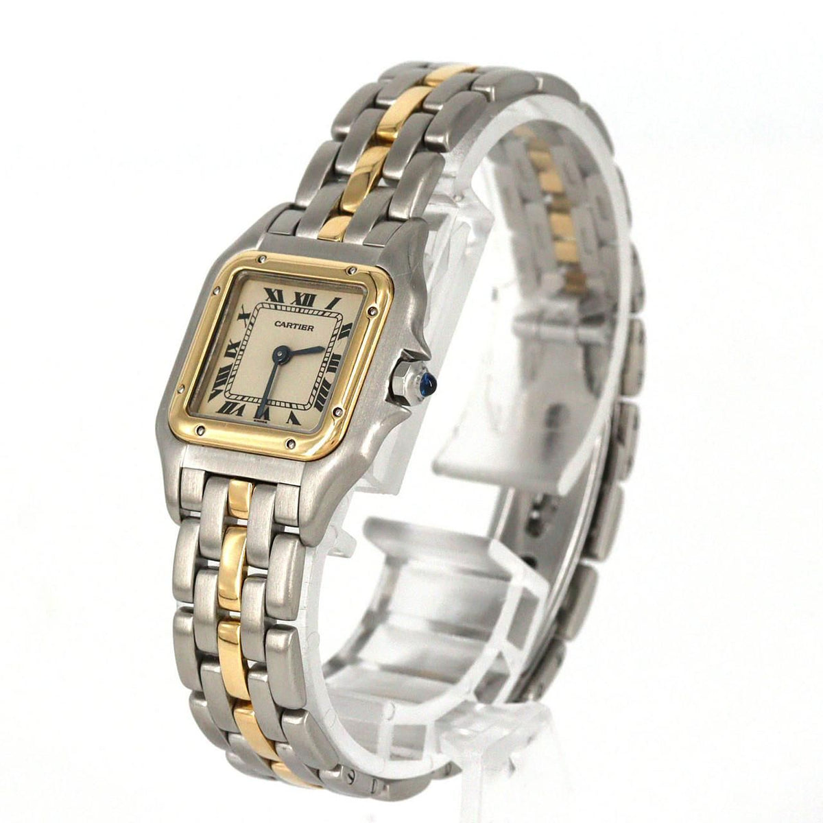 Cartier Panthere SM Stainless Steel Yellow Gold Quartz Watch — view 2