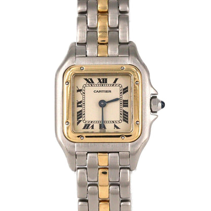Cartier Panthere SM Stainless Steel Yellow Gold Quartz Watch