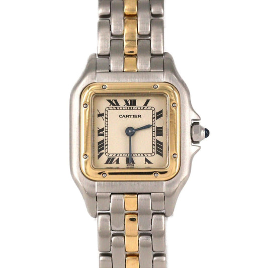 Cartier Panthere SM Stainless Steel Yellow Gold Quartz Watch