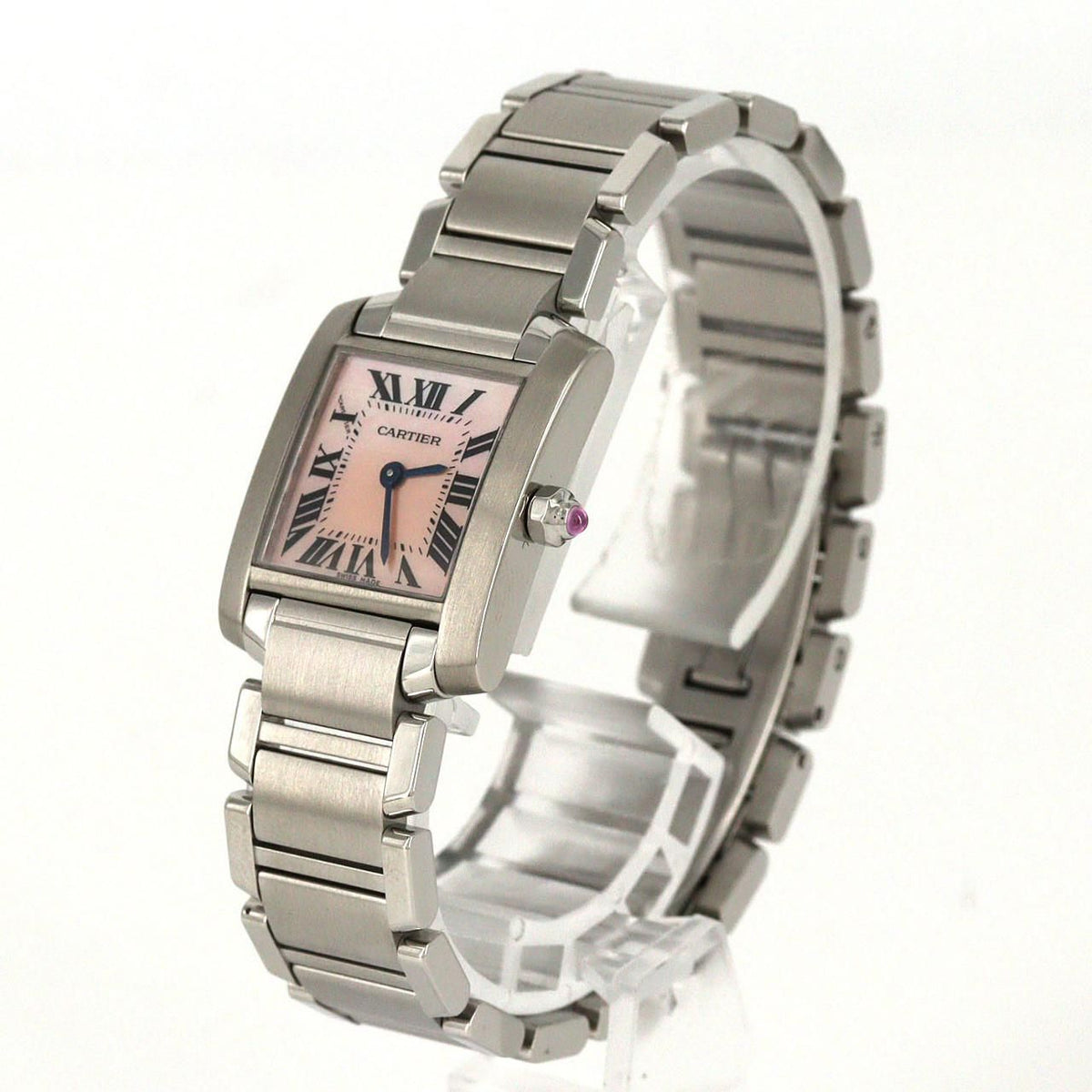 Cartier Tank Francaise SM SS Quartz Watch — view 2