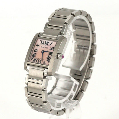 Cartier Tank Francaise SM SS Quartz Watch — view 2