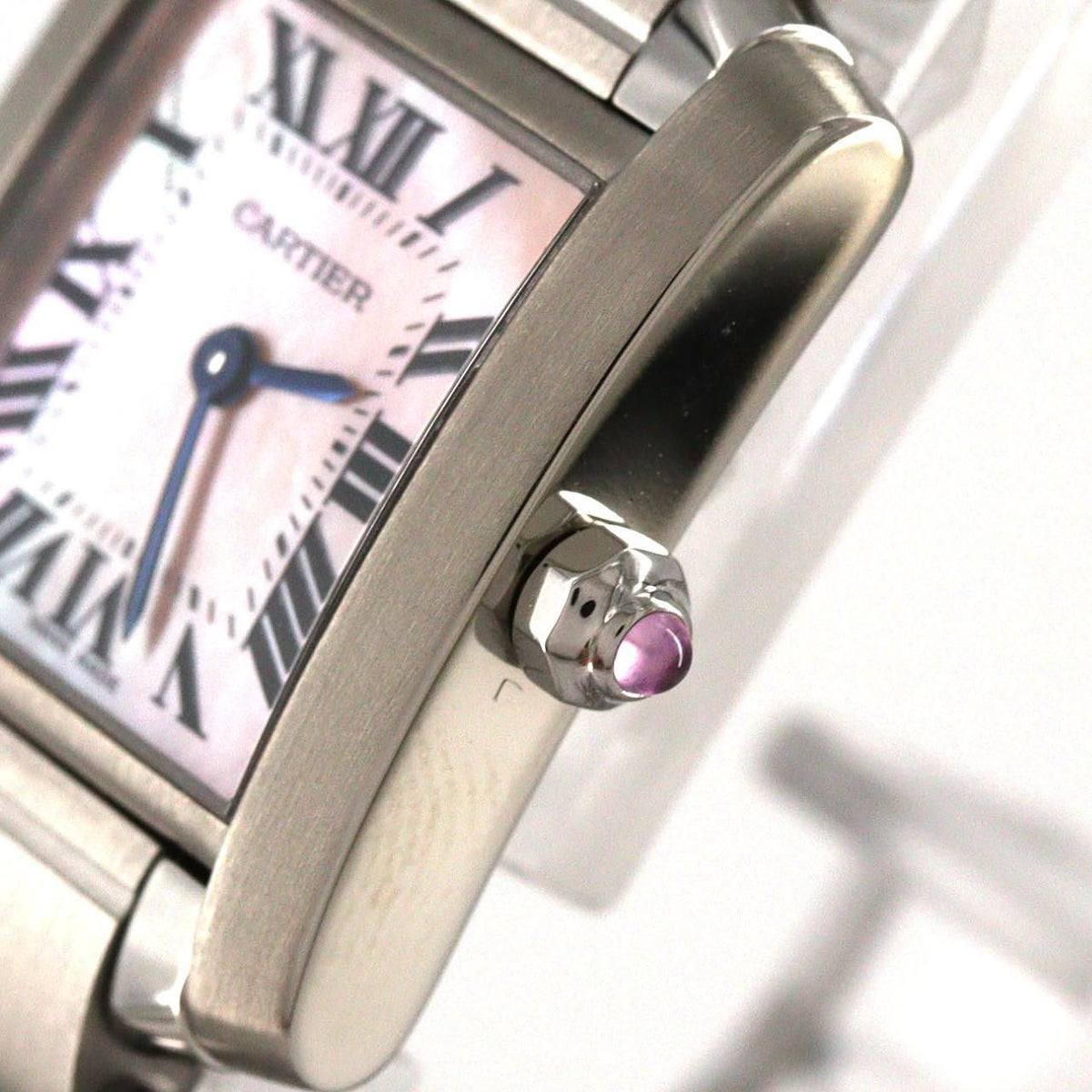 Cartier Tank Francaise SM SS Quartz Watch — view 3