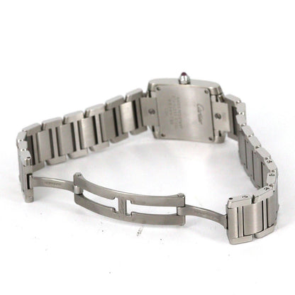Cartier Tank Francaise SM SS Quartz Watch — view 7