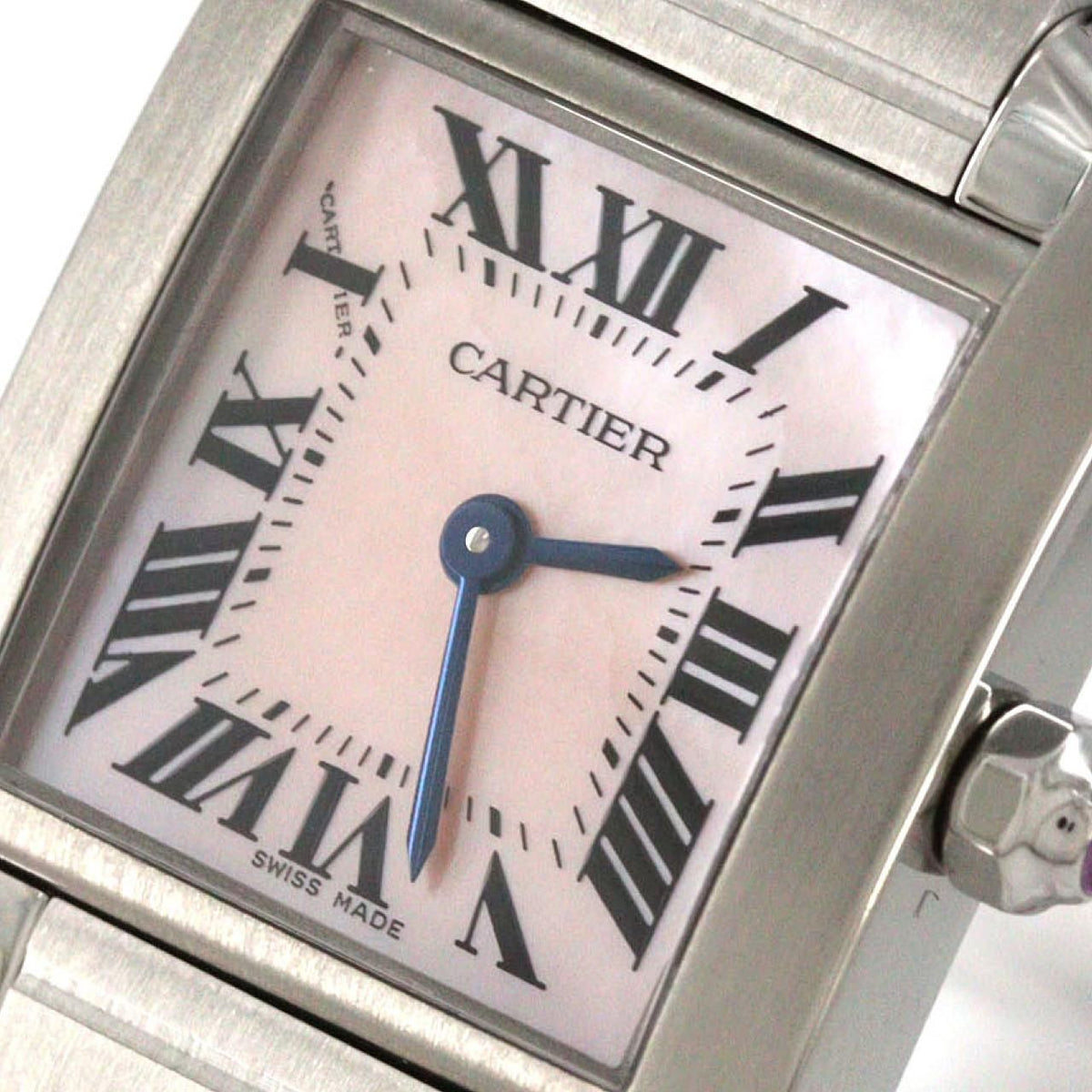 Cartier Tank Francaise SM SS Quartz Watch — view 4