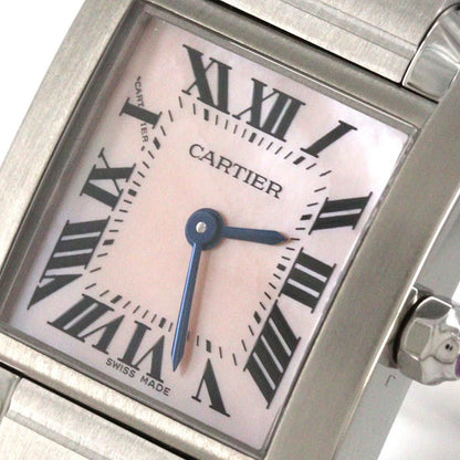 Cartier Tank Francaise SM SS Quartz Watch — view 4