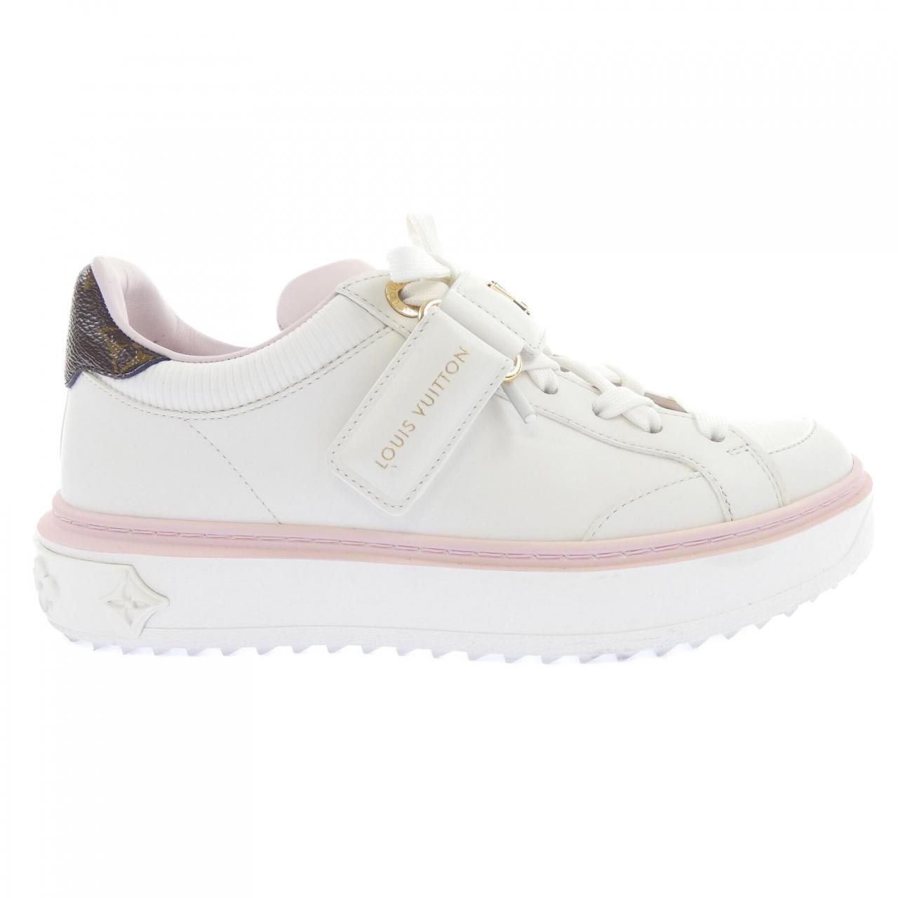 Louis Vuitton Velcro Strap Time Out Line Sneakers